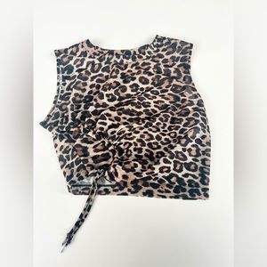 Jo+Jax cheetah print crop top for sale!